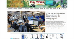 Desktop Screenshot of playconsola.com